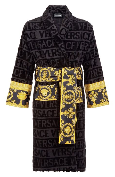 versace housecoat|versace robes for sale.